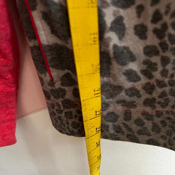 Oleg Cassini Sport Pink Leopard Zip Up‎ Jacket Y2K Retro Streetwear Small - Picture 5 of 6